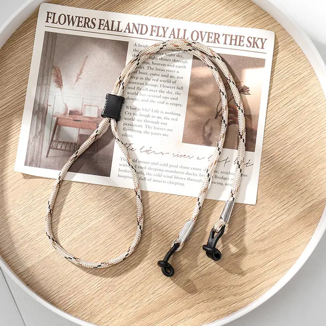 Outdoor Dopamine Color Glasses Cord Sports Anti lost Khaki - Shop at LoveMi