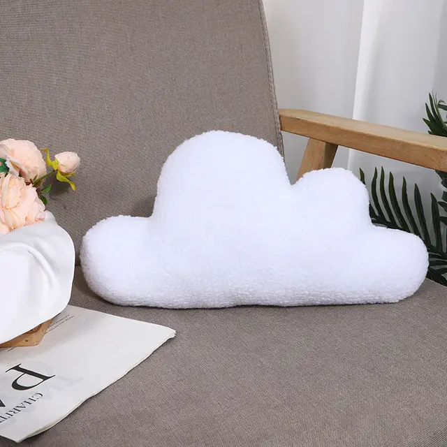 Cloud Creative Toys Bay Window Decoration Afternoon Nap Pillow Sofa Cushion White - Shop at LoveMi