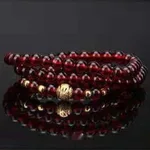 Garnet Transfer Beads 3 Rings