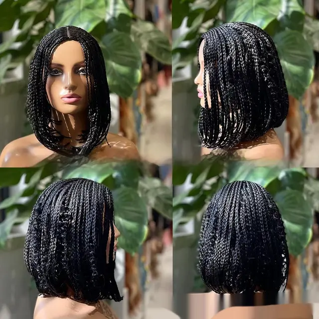 Wig Bohemian Hand woven Three strand Braid Wave Female Headgear Style 1 - Shop at LoveMi