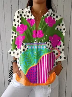 Women's Long Shirt For Summer In Europe And America - Ypm105444-M