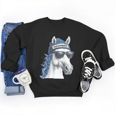 Fleece lined Casual Loose fitting Pullover Round neck Tops Black 1 - Shop at LoveMi