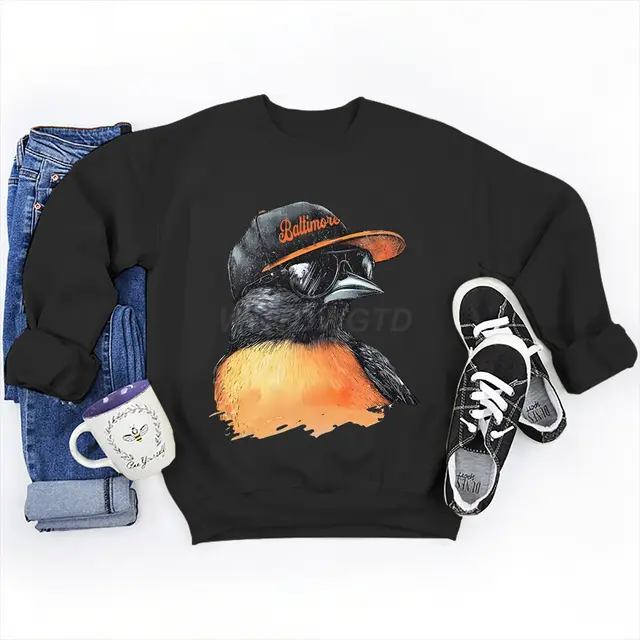 Fleece lined Casual Loose fitting Pullover Round neck Tops Black 3 - Shop at LoveMi