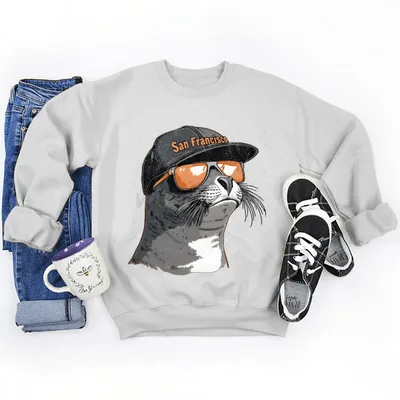 Men's And Women's Loose fitting Pullover Round neck Tops White 9 - Shop at LoveMi