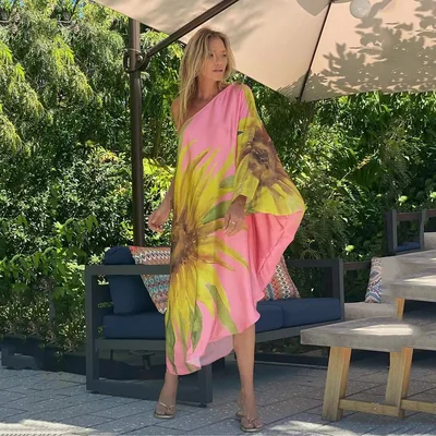 Beach Holiday Floral Print Loose Swing Dress Picture 11 - Shop at LoveMi