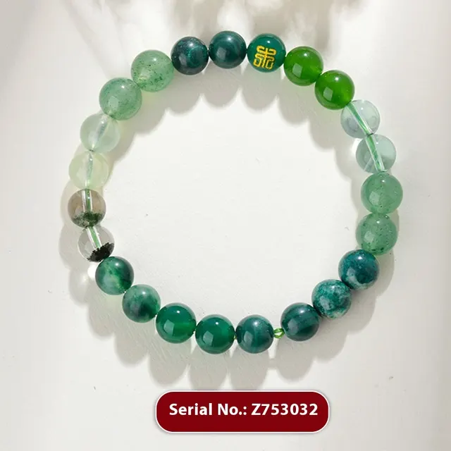 Fashion Unique Crystal Men's And Women's Bracelets Five Elements Wood - Shop at LoveMi