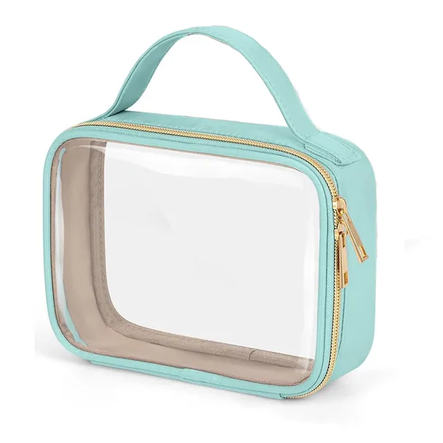 Transparent Lipstick Storage Portable Wash Bag Green - Shop at LoveMi