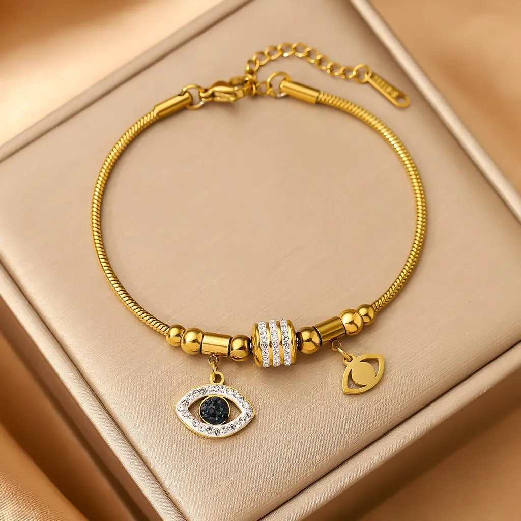 Stainless Steel Bracelet 18K Vacuum Plating - Dora Bracelet 2 Style