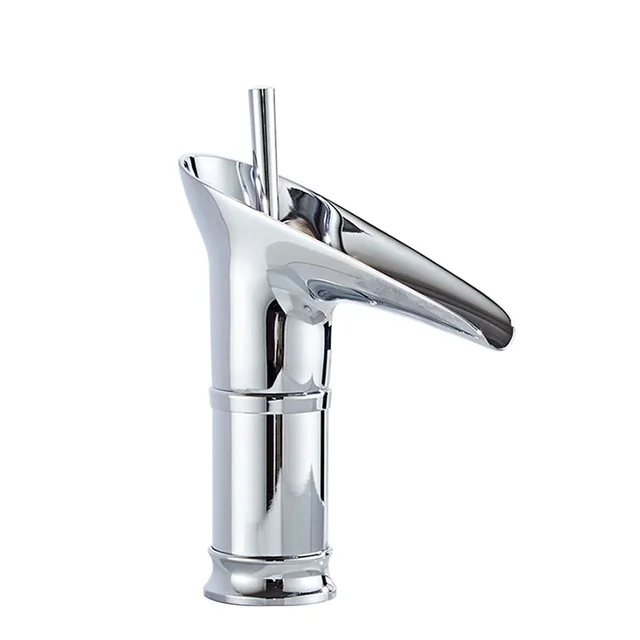 Antique Brass Wine Glass Waterfall Basin Splash proof Faucet Electroplating Short - Shop at LoveMi