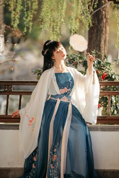 Female Student Waist high Ruqun Wide Sleeve Summer Fairy 3 M Pendulum - Shop at LoveMi