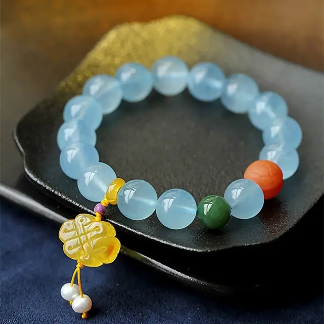 Female Accessories Beads Bracelet Simple Fashion All match 10Mm - Shop at LoveMi