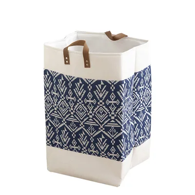 Storage Box Clothes Home Finishing Artifact Buggy Bag Quilt Ethnic Blue - Shop at LoveMi
