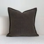 Coffee Brown Edge Pressing