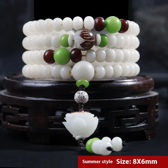 108 Bodhi Root Beads Crafts Vintage Bodhi Seed Accessories Bracelet Broken Summer - Shop at LoveMi