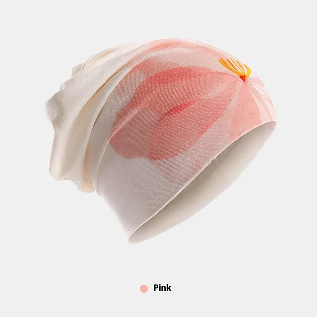 Spring And Summer Thin Hat Sleeping Toe Earflaps Slipover Confinement Cap Ymz02 Pink - Shop at LoveMi