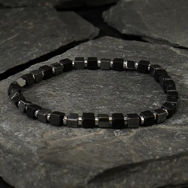 Natural Semi precious Stone Beads String Men's Bracelet Tdsb24070202A - Shop at LoveMi