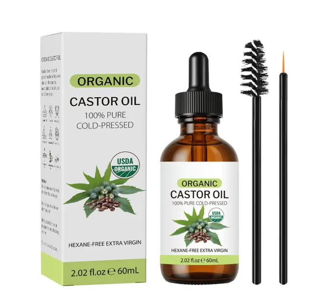 Rosemary Hair Care Oil Smooth Anti frizz Improve Hot Dyeing Dry Castor Oil 60Ml - Shop at LoveMi
