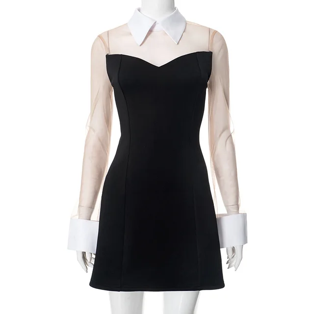 Summer New Fashion Slim fit Sheath Dress Black - Shop at LoveMi