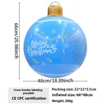 Blue Christmas Ball