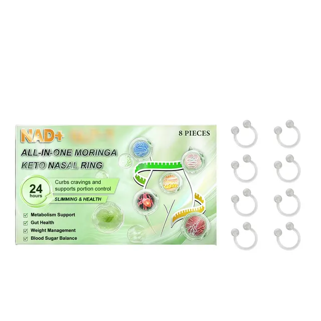 Herbal Ingredients Gentle Care Body Line Light Body Care Nose Ring 8 Pieces - Shop at LoveMi