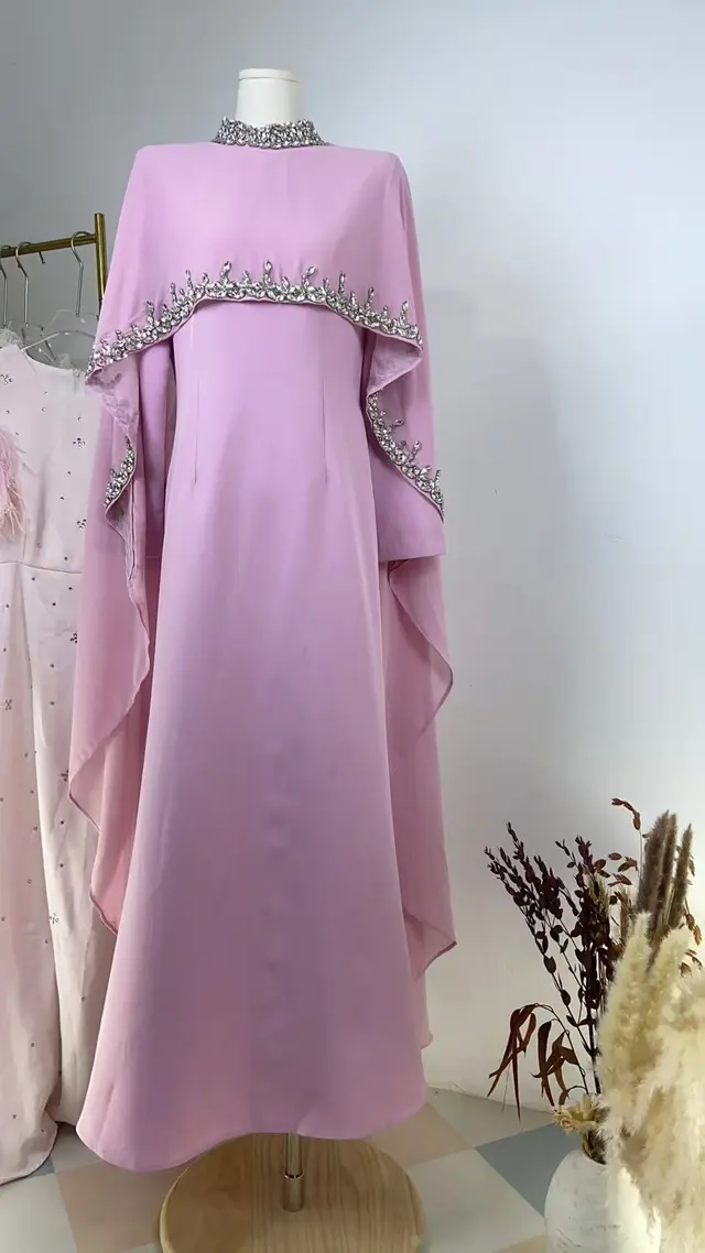 Women's Fashion Personalized Tassel Dress Robe Pink - Shop at LoveMi