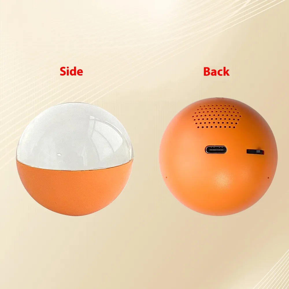 Fashionable And Personalized Electronic Ball Video Player 3D Video Crystal Ball DIY Memory Art Glass Ball Lamp Spherical Pixel Display 2.7inchs Scr... - View 1