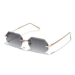Gold Frame Double Gray