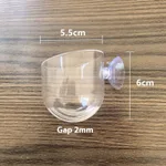 High Transparent Feeding Landscape Cup For Fish Tank - Oversized Landscaping Cup