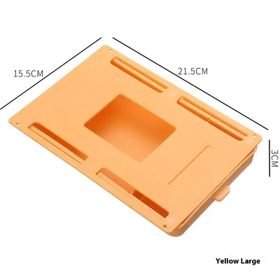 Mobile Small Drawer Can Be Pasted Under The Table Hidden Storage Box Yellow - Shop at LoveMi