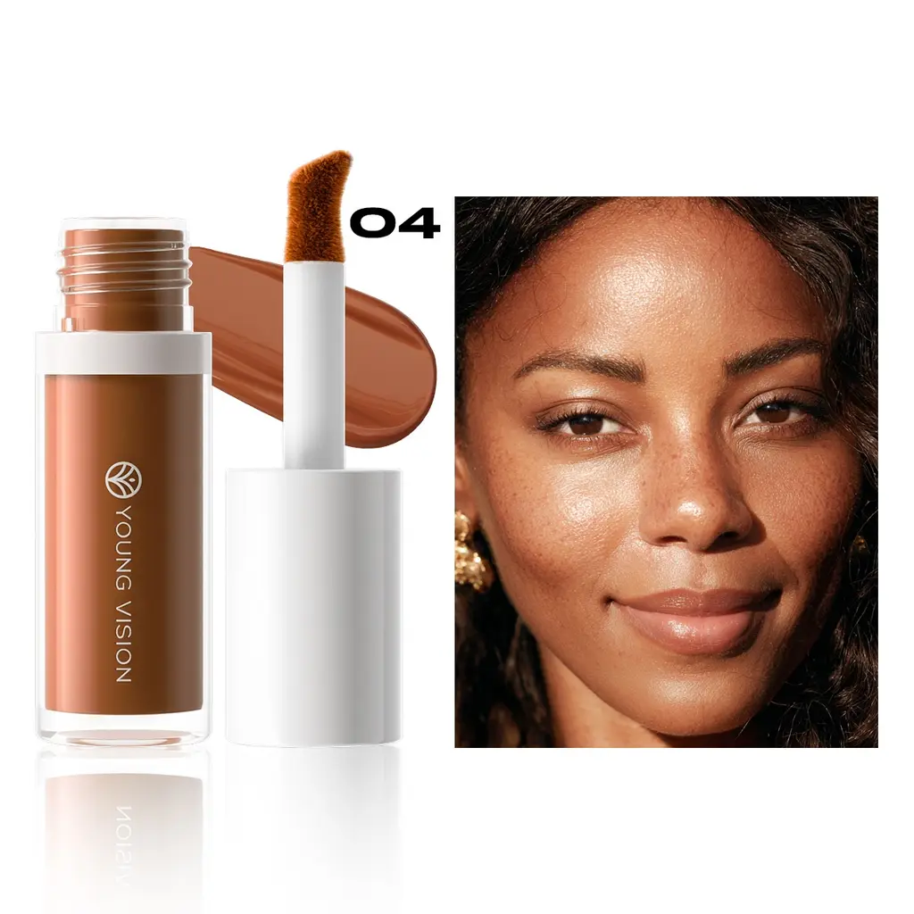 Three-dimensional Nose Shadow Multifunctional Horseshoe Brush Head Contour Liquid - 04 Colors - View 1