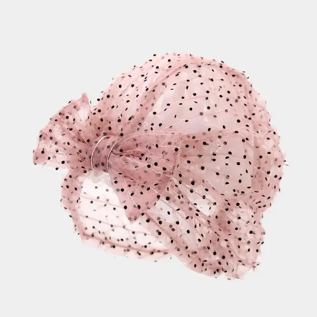 Mesh Breathable Cover Gray Hair Toque Spring And Summer Updo Sleeve Cap Pink - Shop at LoveMi