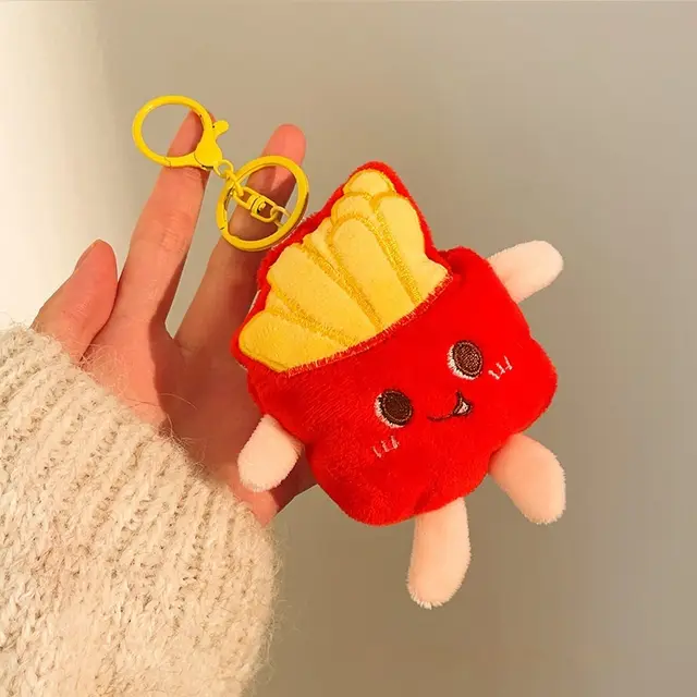 Creative Cute Hamburger Bread Keychain Plush Doll And Bag Pendant Style 22 - Shop at LoveMi