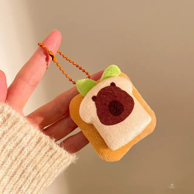 Creative Cute Hamburger Bread Keychain Plush Doll And Bag Pendant Style 5 - Shop at LoveMi