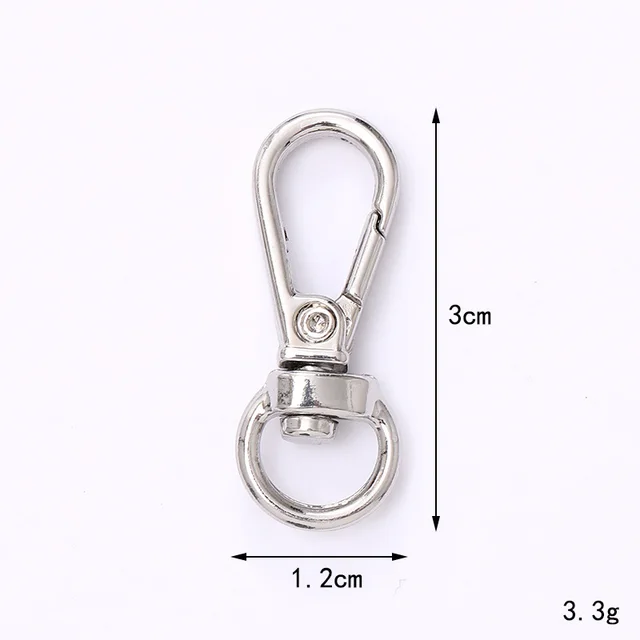 Zinc Alloy Ring Buckle Fish Mouth Buckle Key Accessories All matching Bag C060 - Shop at LoveMi