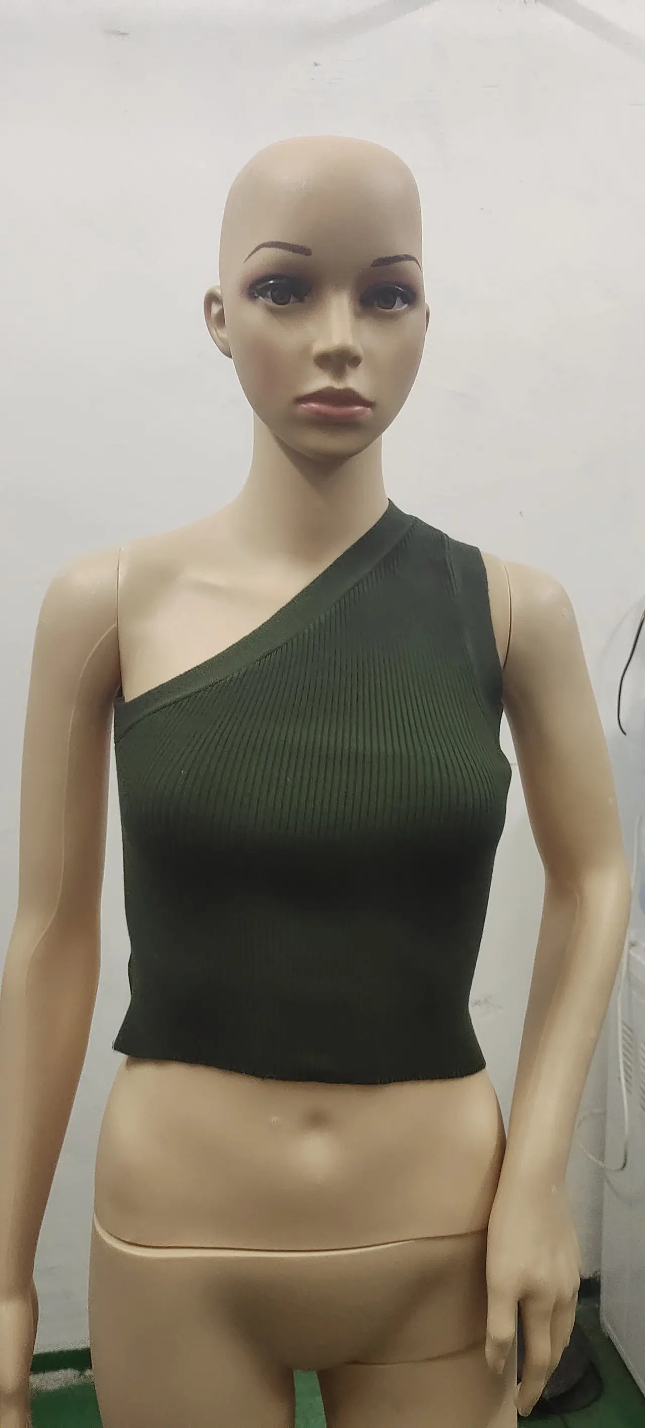 Top Backless Camisole Women's Street - Army Green