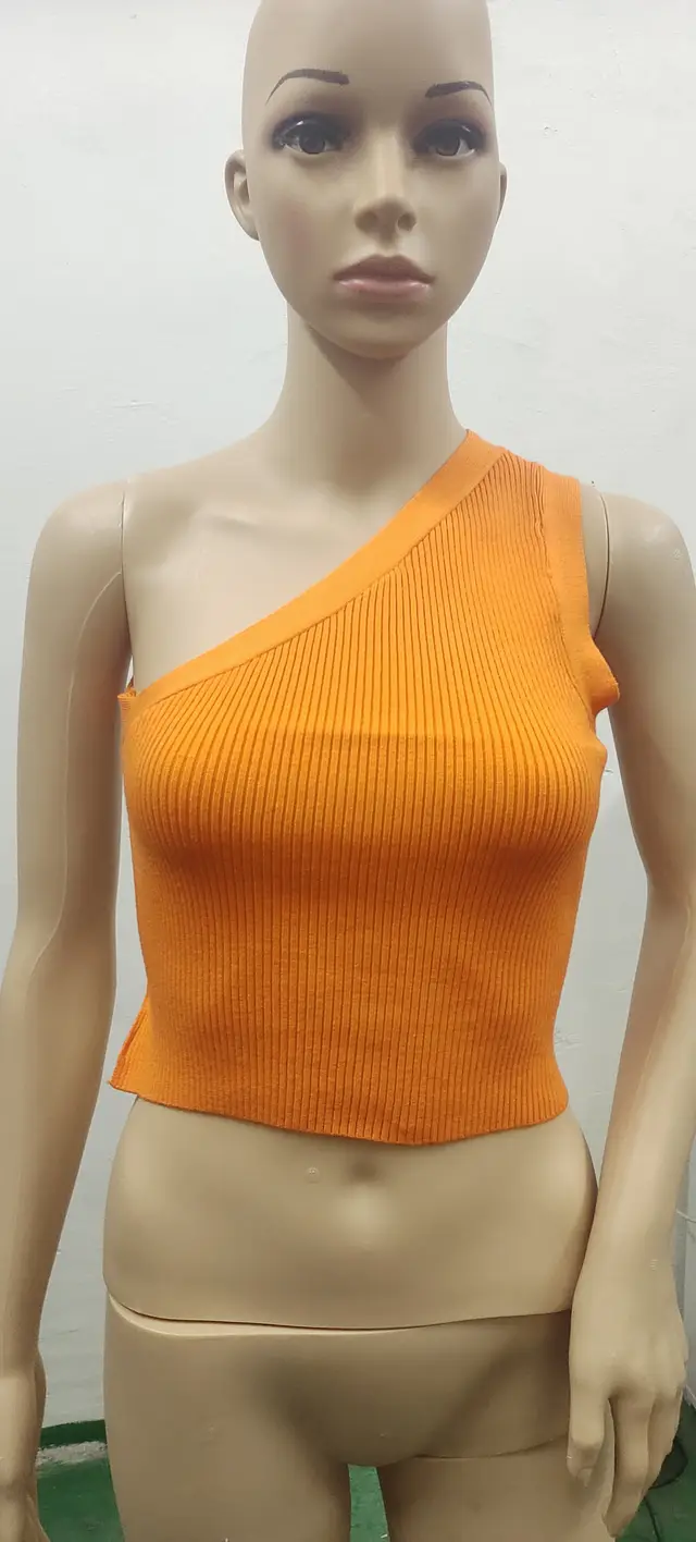 Top Backless Camisole Women's Street Orange - Shop at LoveMi