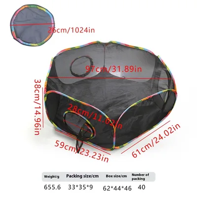 Mesh Cat Roll Cage Pet Supplies Mesh Models Hexagonal - Shop at LoveMi