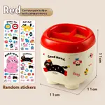 Pen Holder Red Sticker