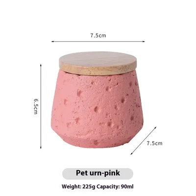 Mini Pet Cinerary Casket Teeth Hair Commemorative Tank Pink - Shop at LoveMi
