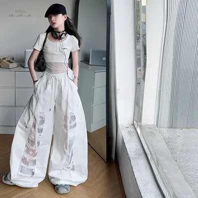 Dancing Trousers Design Jazz Hot Girl Casual Pants Pants - Shop at LoveMi