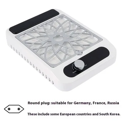 High power Nail Dust Collector Speed Adjustable With Filter Net Nail Dust Cleaner Q2 - Shop at LoveMi