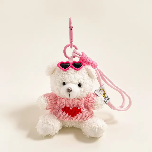 Cartoon Plush Doll Keychain Pendant Accessories Style 7 - Shop at LoveMi