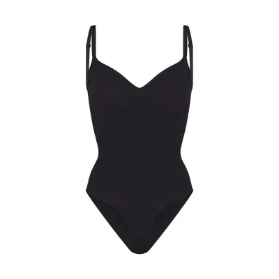 Seamless Jumpsuit Body Shaping Women's Sling Belly Contracting Hip Lifting Black - Shop at LoveMi