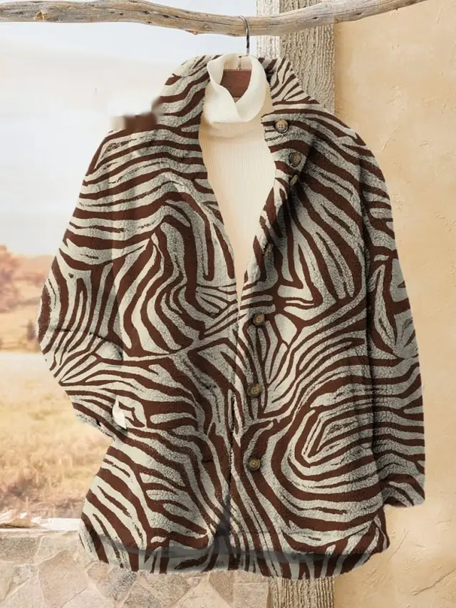 Cardigan Button Flannel Coat Winter 1 E116 - Shop at LoveMi