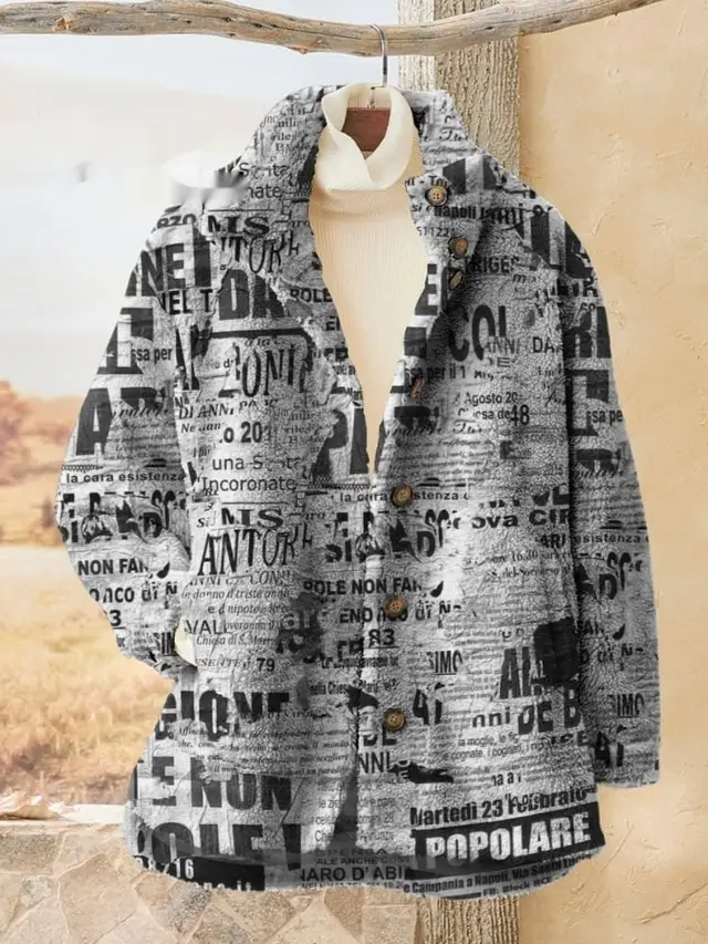 Cardigan Button Flannel Coat Winter 3 E116 - Shop at LoveMi