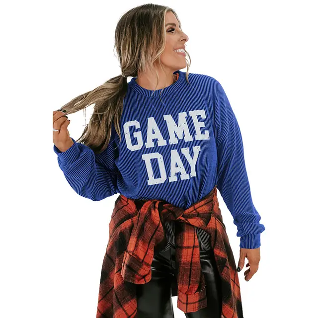 Loose Casual Style Printed Long sleeved Top Lc25128827 P105 Style - Shop at LoveMi