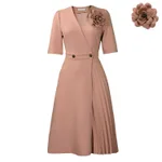 Khaki Corsage