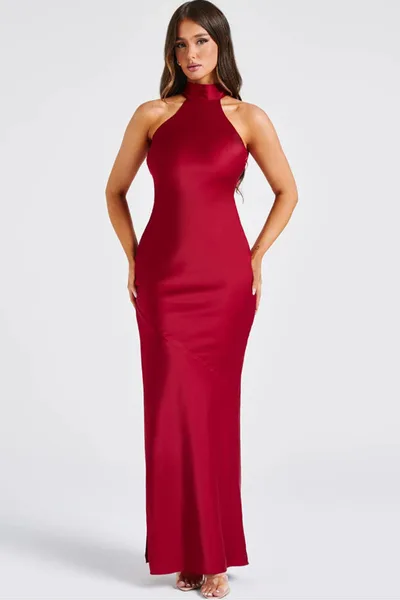 Women's Fashion Personality Sexy Slim Hip Dress Red - Shop at LoveMi