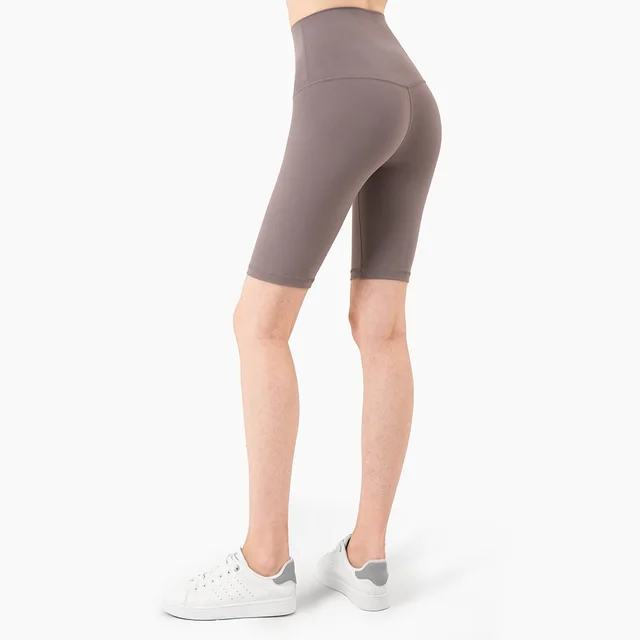 Tight High Waist Hip Lifting Fitness Yoga Shorts Month Rock Coloration - Shop at LoveMi