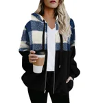 Blue And White Plaid